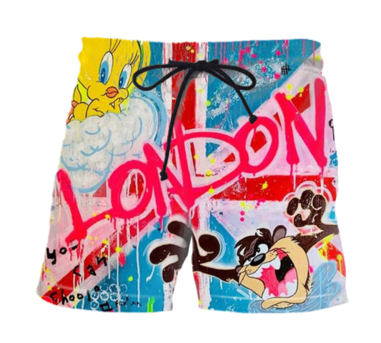 LONDON TAZ BATHING SUIT / SHORTS