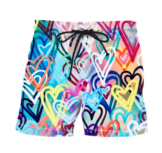 LOVE SCOPE BATHING SUIT / SHORTS