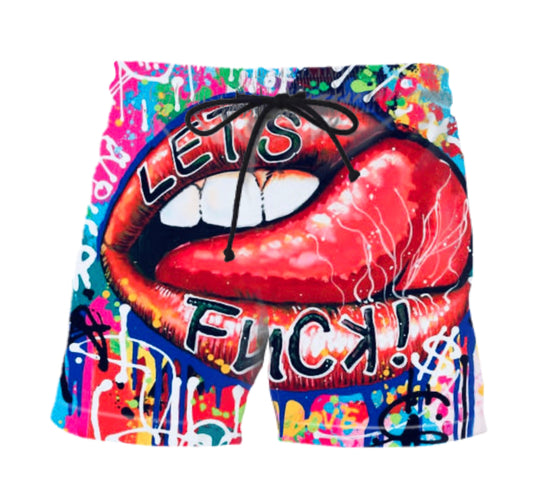 LET'S FCUK BATHING SUIT / SHORTS