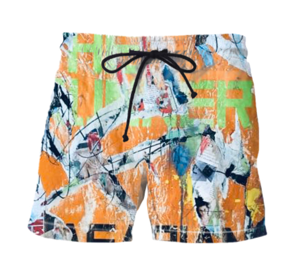 BURST OF SUNSHINE BATHING SUIT / SHORTS