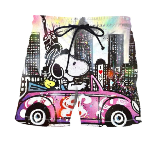 SNOOPY BATHING SUIT / SHORTS