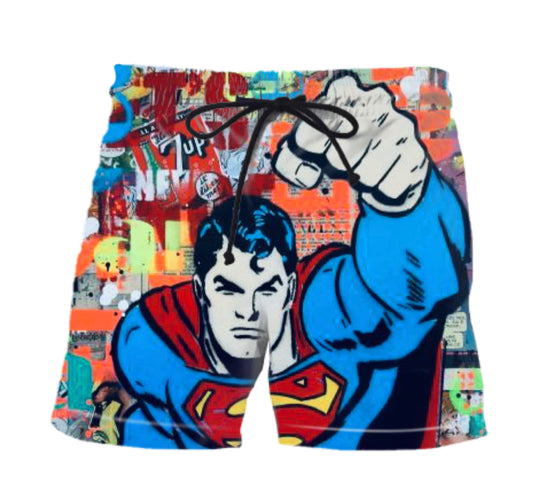 SUPERMAN BATHING SUIT / SHORTS