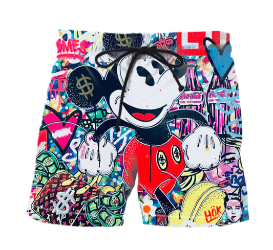 MICKEY MOUSE BATHING SUIT / SHORTS