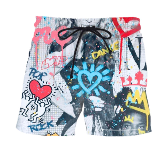 DANCE BATHING SUIT / SHORTS