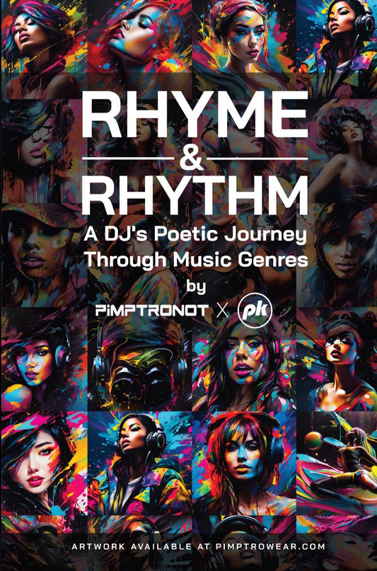 Rhyme & Rhythm: A DJ's Poetic Journey Through Music Genres (Poems with Artwork) Downloadable Edition